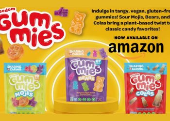 Freedom Confectionery Launches Plant-Based Allergen-Free Candy on Amazon US