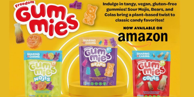 Freedom Confectionery Launches Plant-Based Allergen-Free Candy on Amazon US