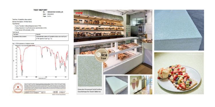 KingKonree Introduces SGS-Tested Zero Silica Solid Surface Material