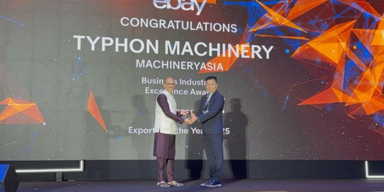 TYPHON Machinery Named eBay Exporter of the Year 2025
